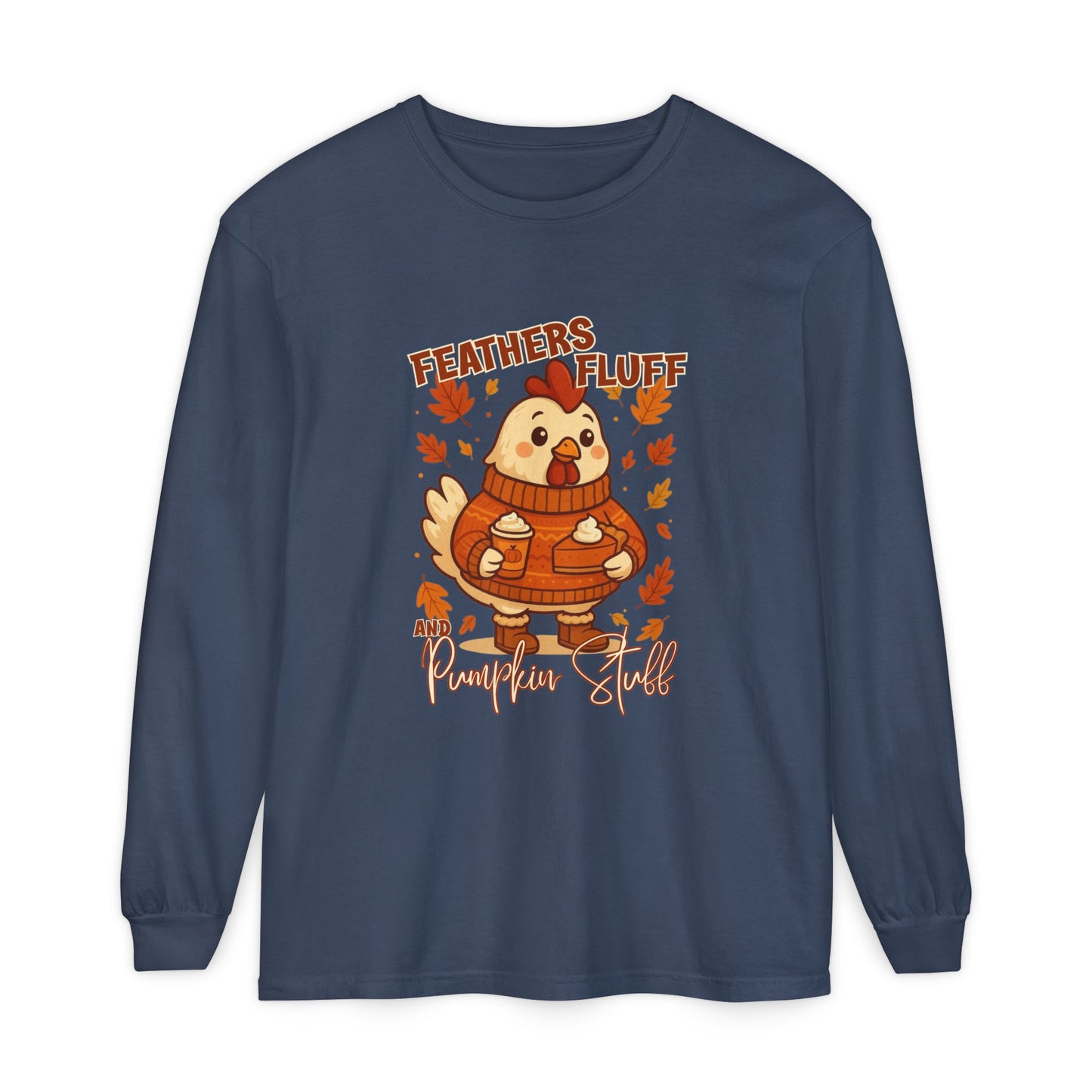 Chicken Feathers Fluff and Pumpkin Stuff