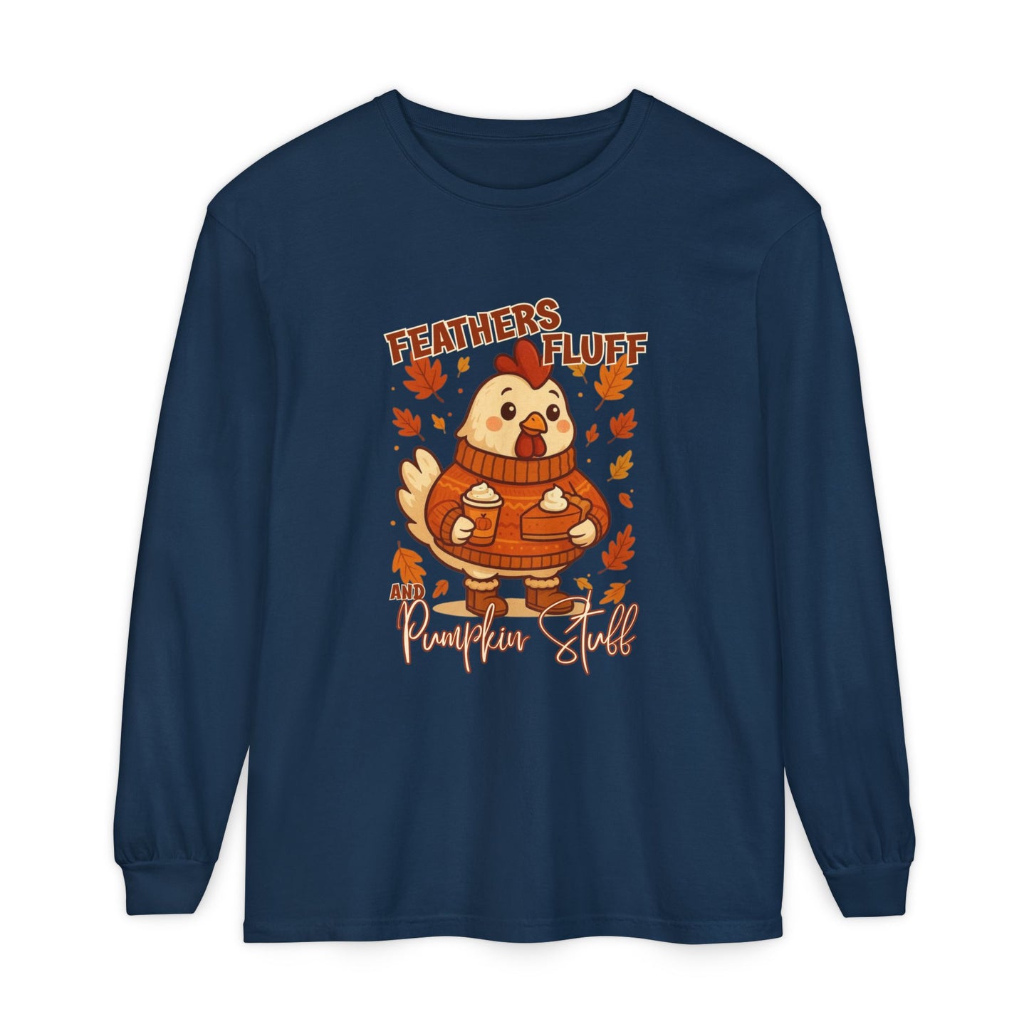 Chicken Feathers Fluff and Pumpkin Stuff