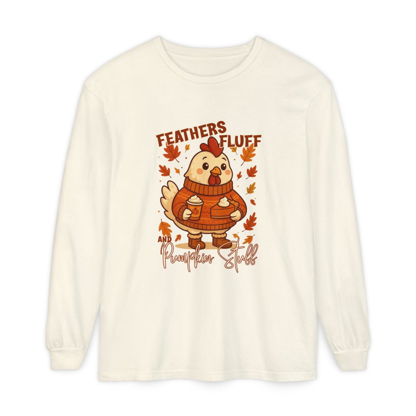 Chicken Feathers Fluff and Pumpkin Stuff