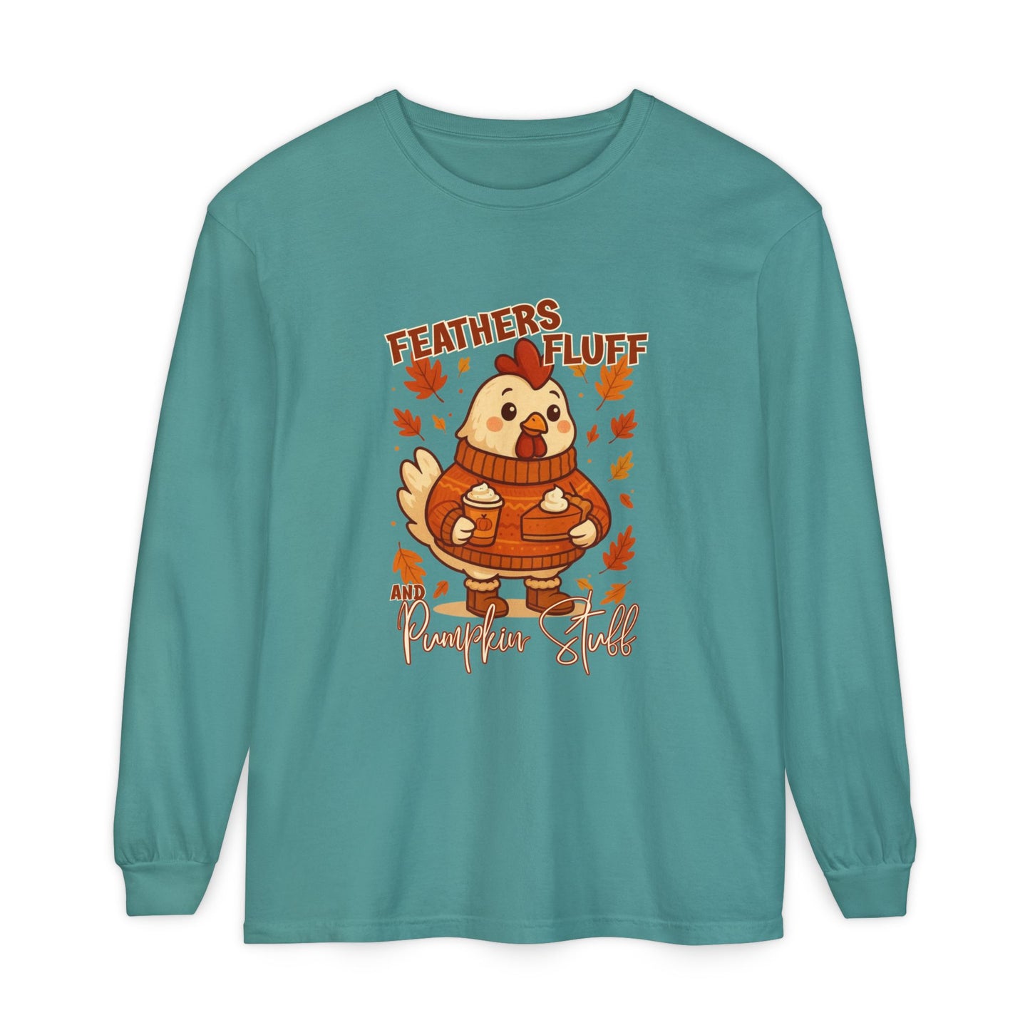 Chicken Feathers Fluff and Pumpkin Stuff