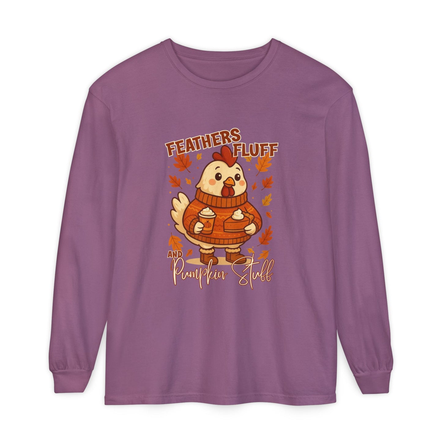 Chicken Feathers Fluff and Pumpkin Stuff