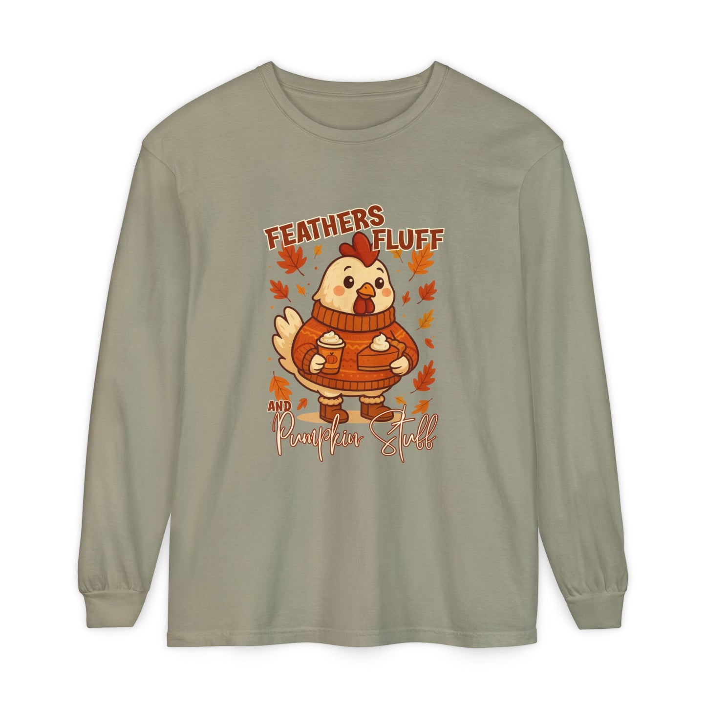 Chicken Feathers Fluff and Pumpkin Stuff