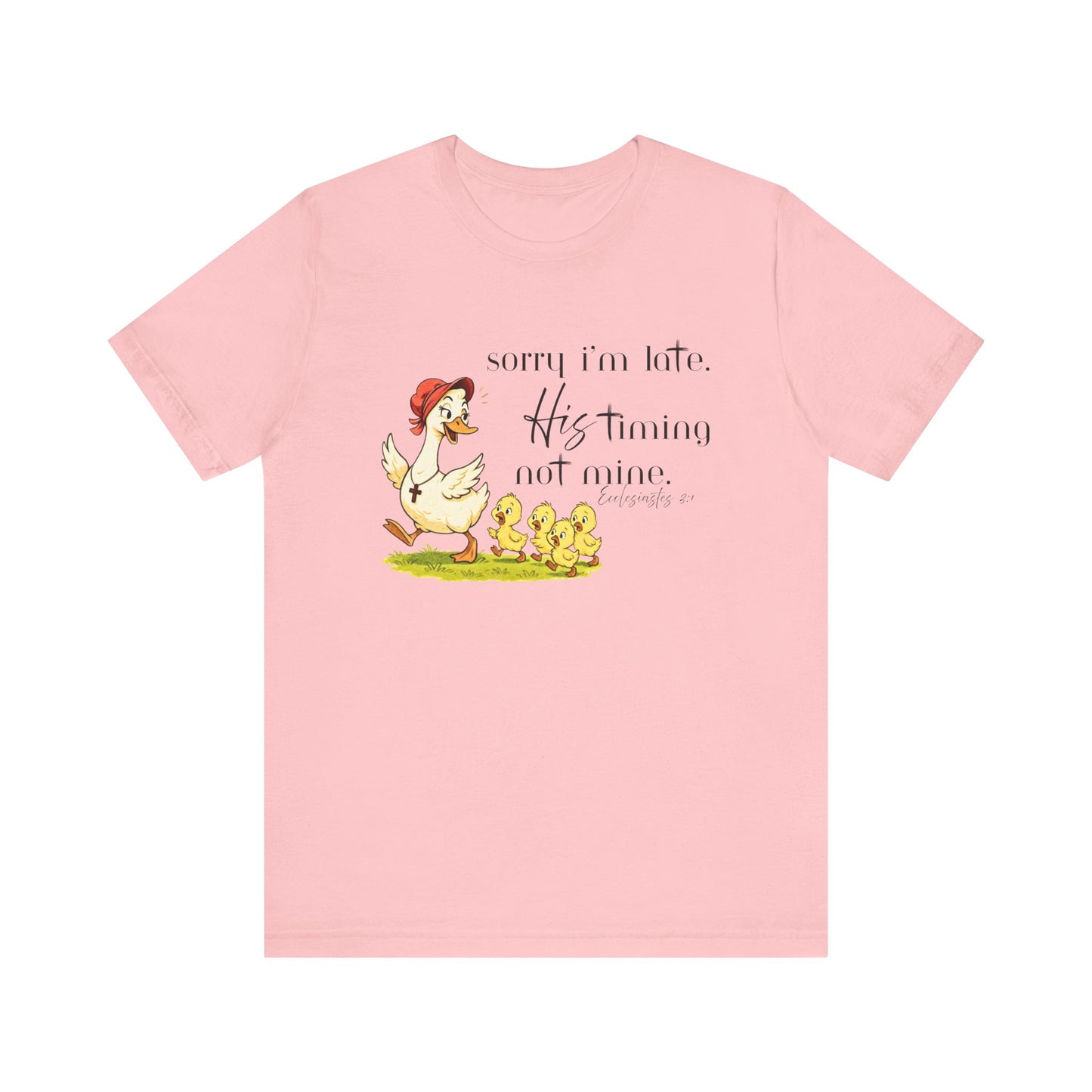 Faith Shirt, Christian Goose Shirt, His Timing Not Mine