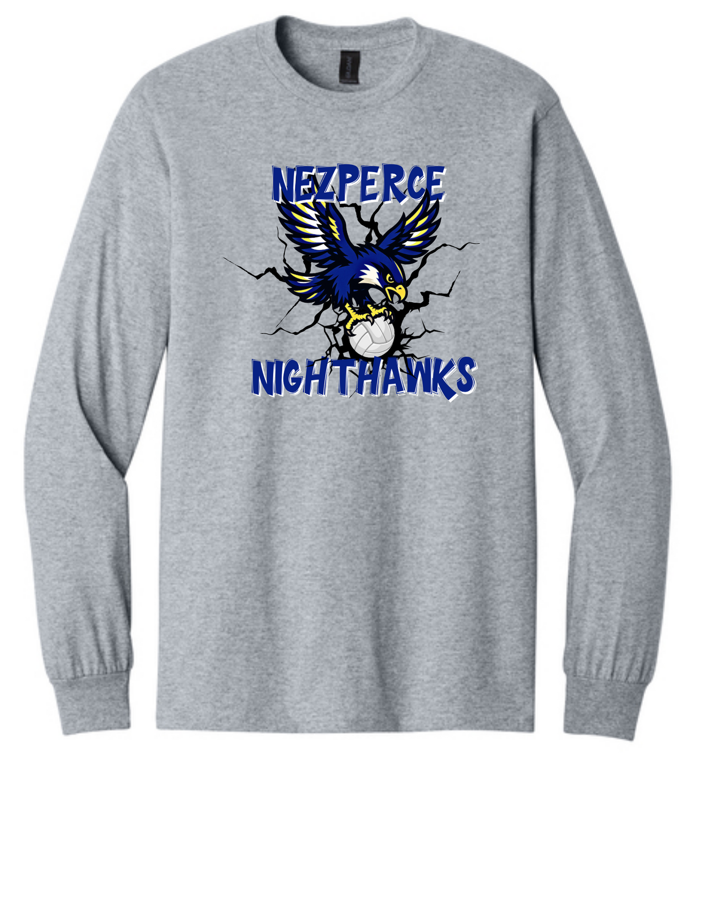 Nighthawk Volleyball W/Bird Long Sleeve