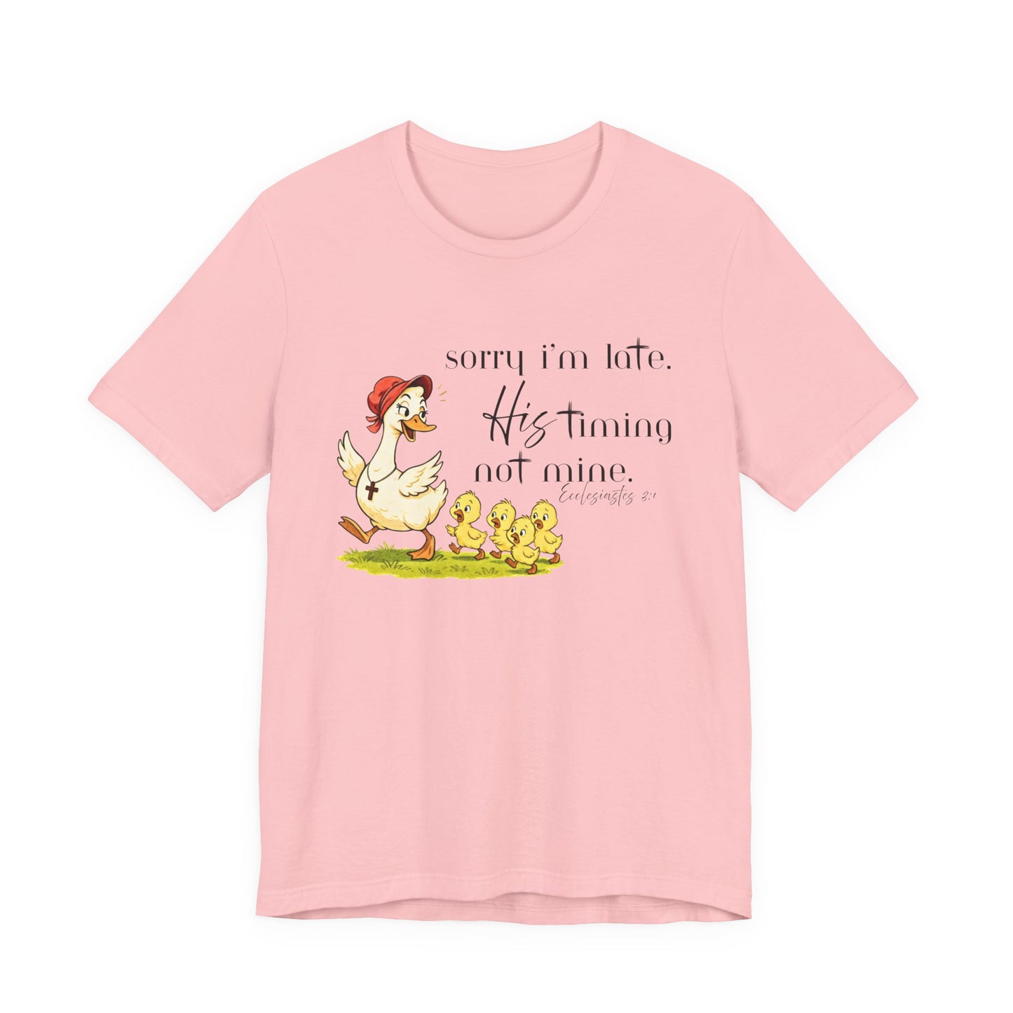 Faith Shirt, Christian Goose Shirt, His Timing Not Mine