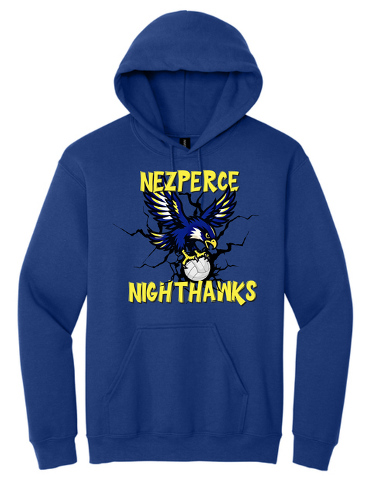 Nighthawk Volleyball W/Bird Hoodie