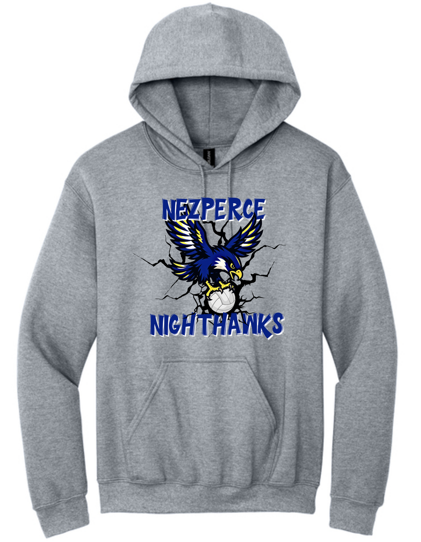 Nighthawk Volleyball W/Bird Hoodie