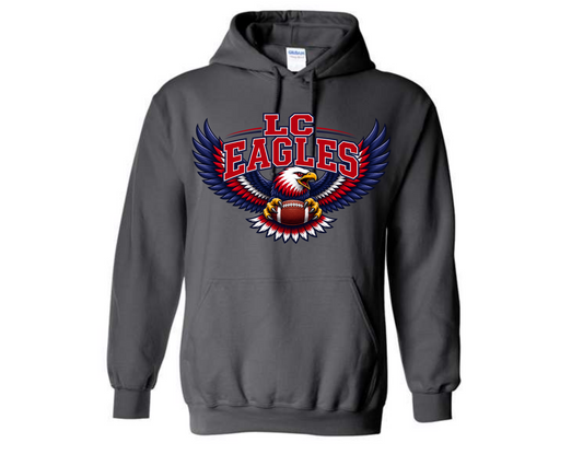 New Eagles Hooded Sweatshirt Adult