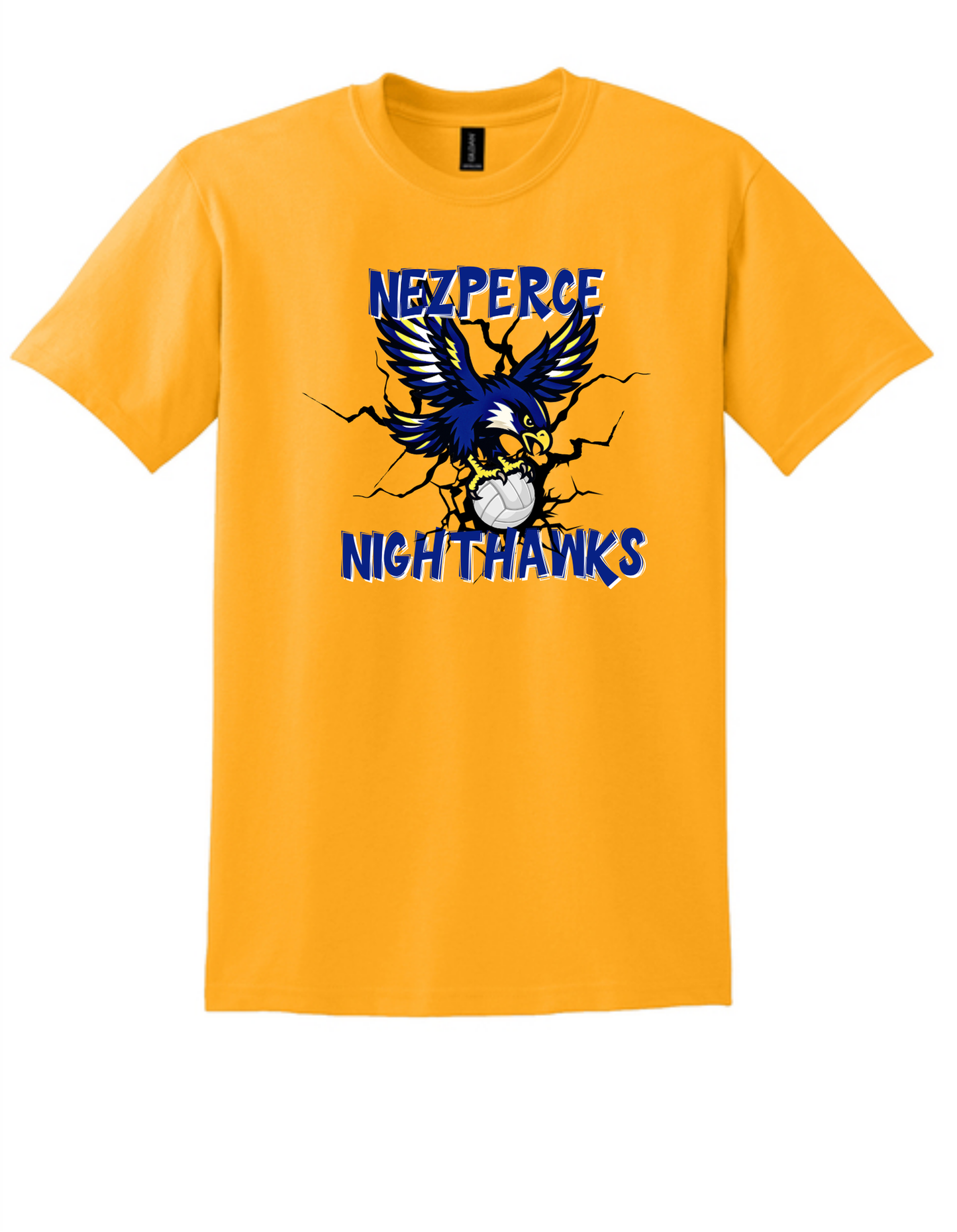 Nighthawk Volleyball W/Bird T-Shirt